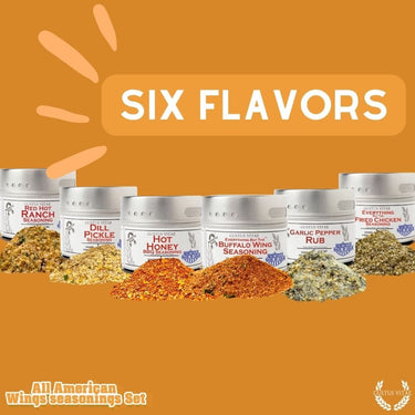 All American Wings Seasoning Set